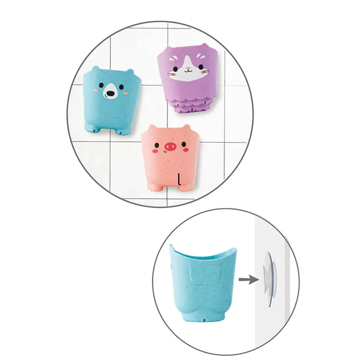 Pour And Play Animal Cups Eco Bath Toy by Tiger Tribe