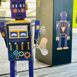 Power Bot Wind Up Tin Robot (Limited Edition) by Mr & Mrs Tin