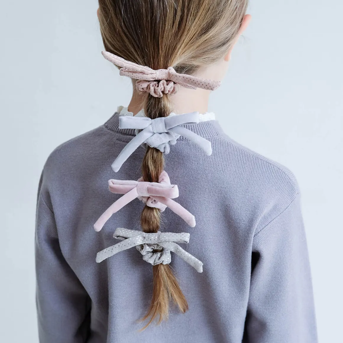 Pretty Bow Scrunchies by Mimi & Lula