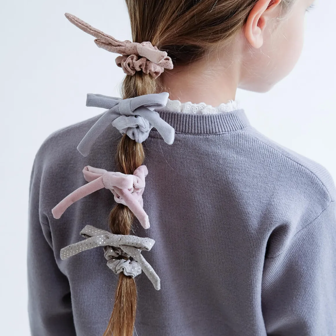 Pretty Bow Scrunchies by Mimi & Lula