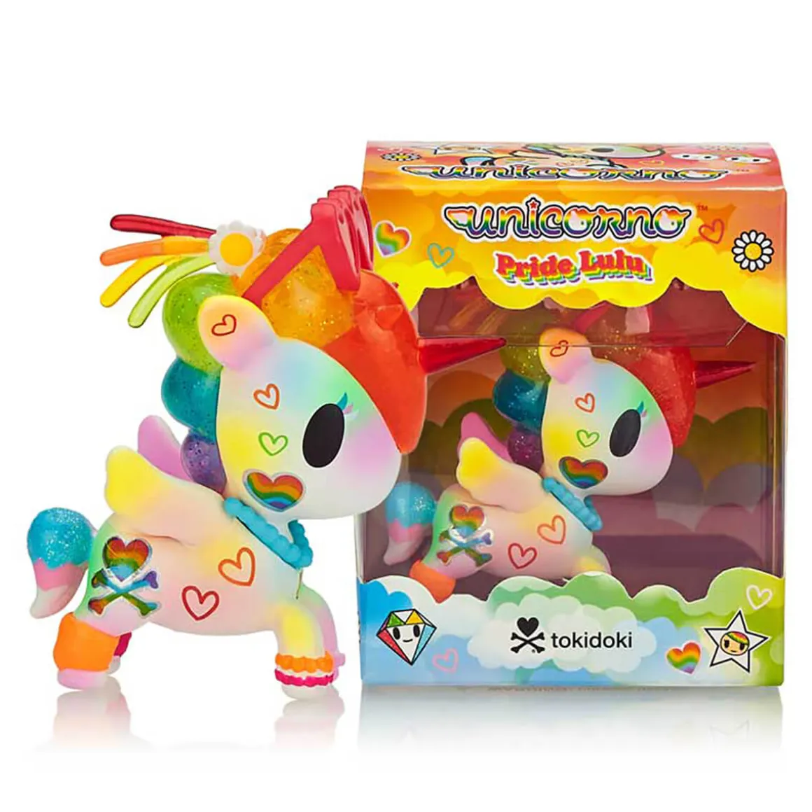 Pride Lulu Unicorno Figure (Limited Edition) by Tokidoki