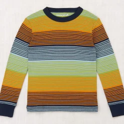 Primary Crew Neck in Sunset Stripe by Misha & Puff - Last Ones In Stock - 2-5 Years