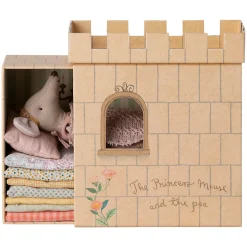 Princess and The Pea Mouse Play Set in Rose by Maileg
