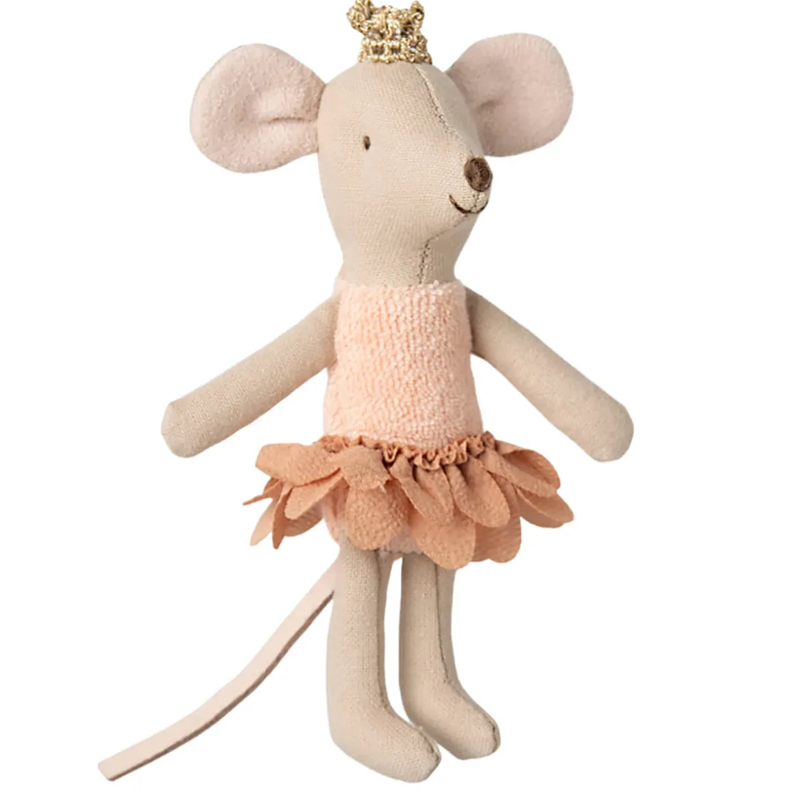 Princess Little Sister Mouse in a Matchbox in Peach by Maileg