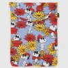 Puffy Laptop Sleeve 13" / 14" in Floral Snoopy by Baggu