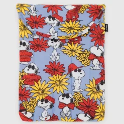 Puffy Laptop Sleeve 13" / 14" in Floral Snoopy by Baggu