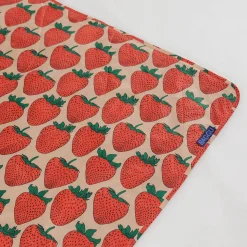 Puffy Picnic Blanket in Strawberry by Baggu