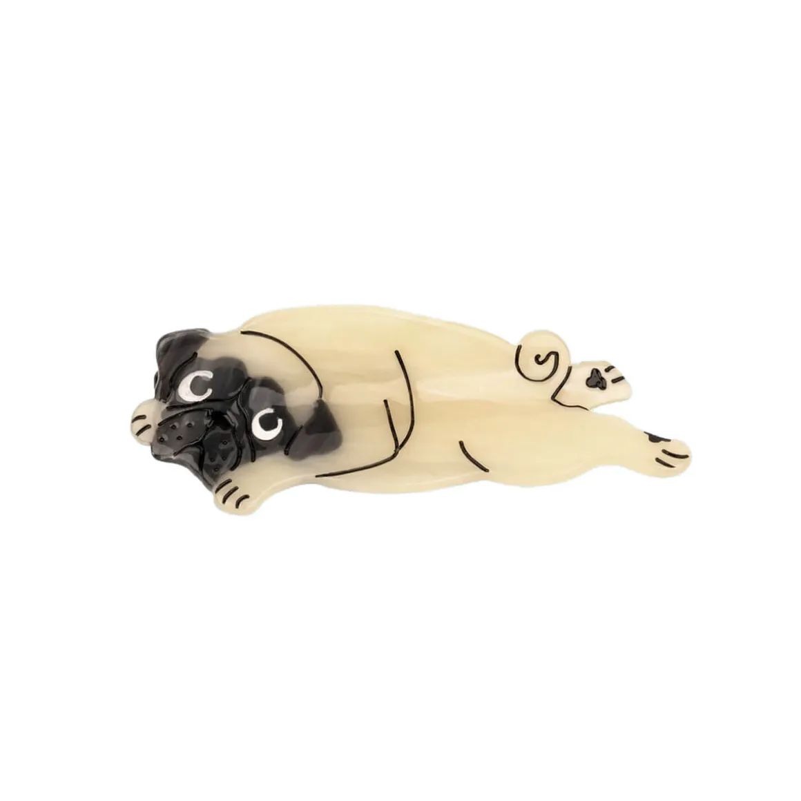 Pug Hair Claw by Coucou Suzette