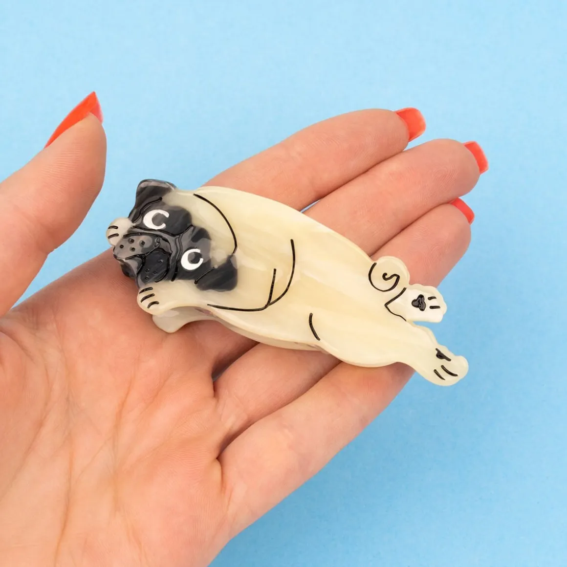 Pug Hair Claw by Coucou Suzette