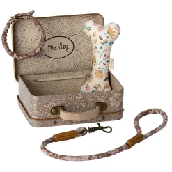 Puppy Accessories in Rose by Maileg