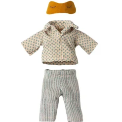Pyjamas For Dad Mouse (Diamond Shirt) by Maileg