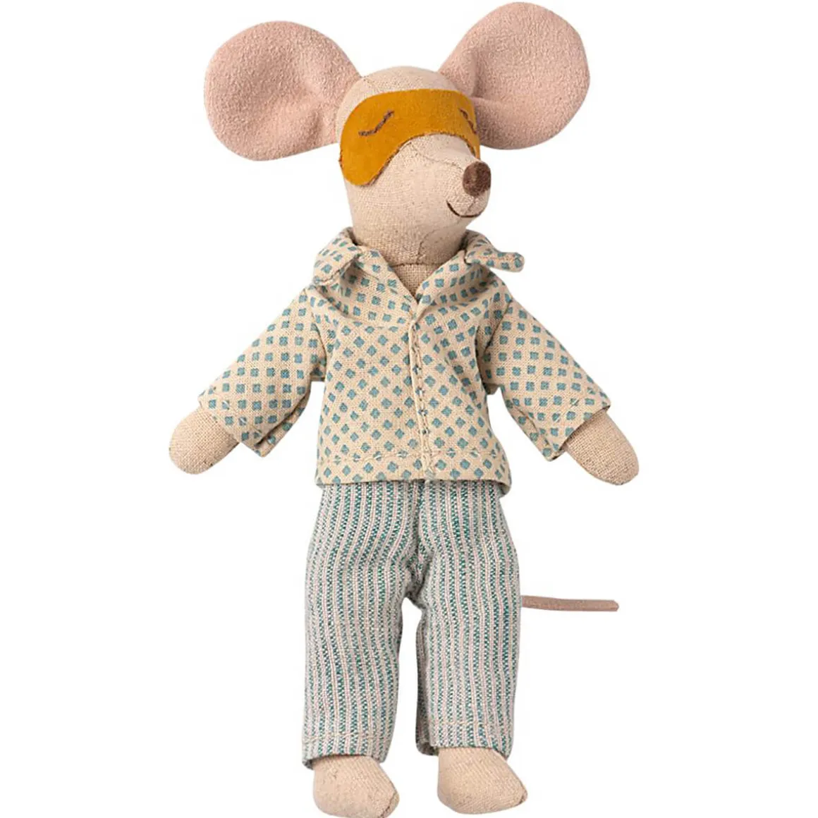 Pyjamas For Dad Mouse (Diamond Shirt) by Maileg
