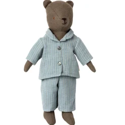 Pyjamas For Teddy Dad in Blue by Maileg