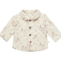 Quilted Jacket in Unicorns by Quincy Mae