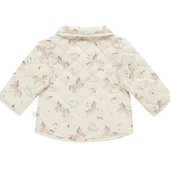 Quilted Jacket in Unicorns by Quincy Mae