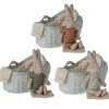 Rabbit in Micro Carry Cot (13cm) in 3 colours by Maileg