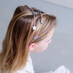 Rainbow And Star Double Alice Band by Mimi & Lula
