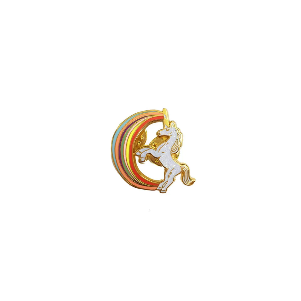 Rainbow Enamel Pin by Rosie Wonders