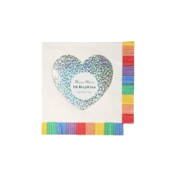 Rainbow Fringe Small Napkins by Meri Meri