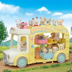 Rainbow Fun Nursery Bus by Sylvanian Families