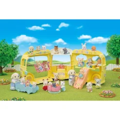 Rainbow Fun Nursery Bus by Sylvanian Families