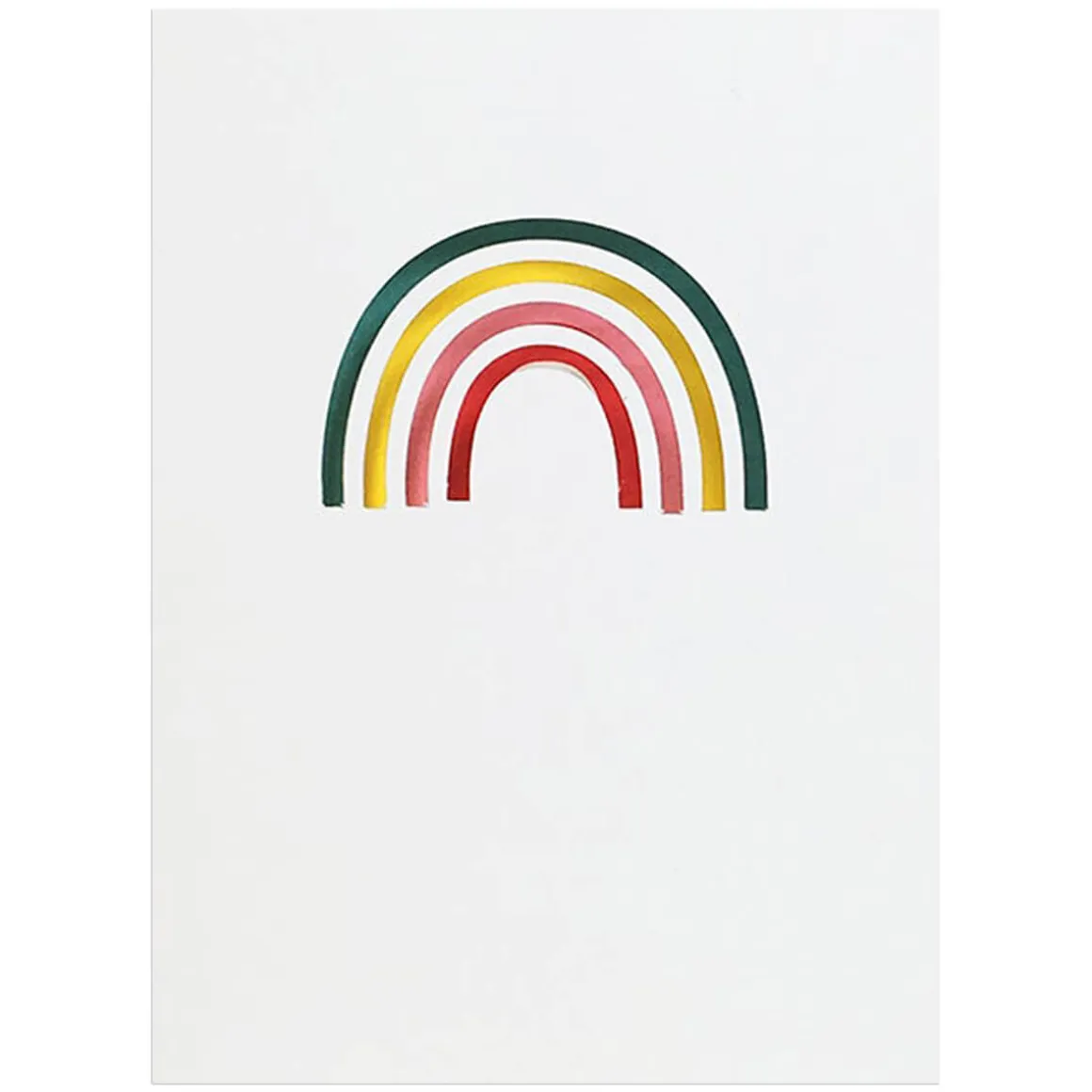 Rainbow Greetings Card by Cut&Make
