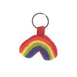Rainbow Keyring by Felt So Good
