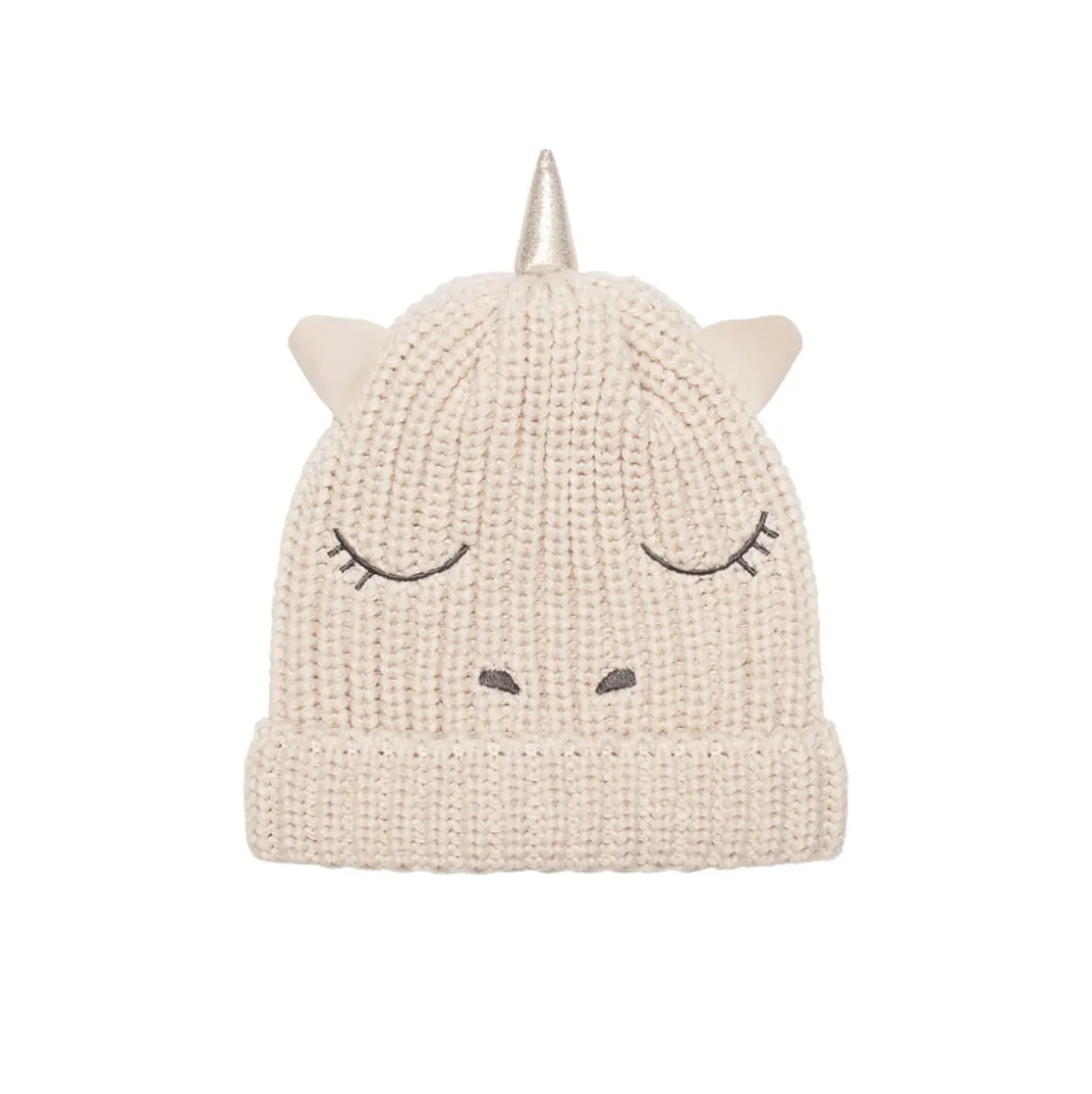 Rainbow Unicorn Knitted Hat by Rockahula