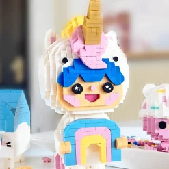 Rainbow Unicorn Mini Bricks by Momiji