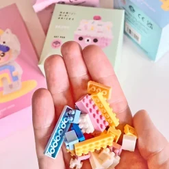 Rainbow Unicorn Mini Bricks by Momiji