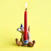 Rat Ceramic Cake Topper by Camp Hollow