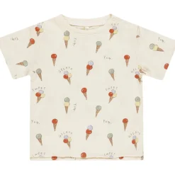 Raw Edge Tee in Gelato by Rylee & Cru