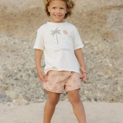 Raw Edge Tee in Santorini by Rylee & Cru