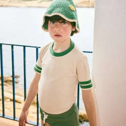 Rec Tee in Bisque by Misha & Puff
