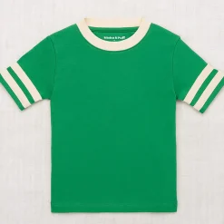 Rec Tee in Bottle Green by Misha & Puff