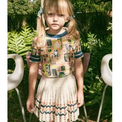 Rec Tee in Flamingo Collection by Misha & Puff