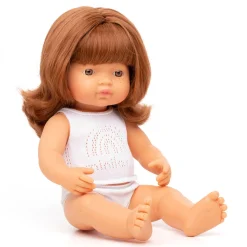 Red Haired Girl Doll (38cm Caucasian) by Miniland