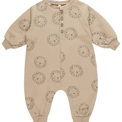 Relaxed Fleece Jumpsuit in Lions by Quincy Mae