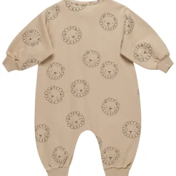 Relaxed Fleece Jumpsuit in Lions by Quincy Mae