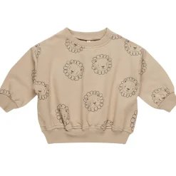 Relaxed Fleece Sweatshirt in Lions by Quincy Mae
