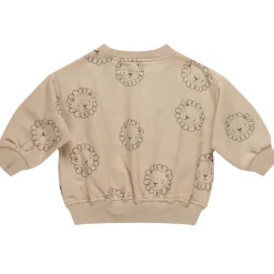 Relaxed Fleece Sweatshirt in Lions by Quincy Mae