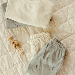 Relaxed Sweatpant in Moons by Quincy Mae