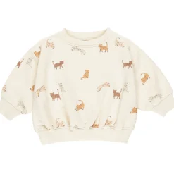 Relaxed Sweatshirt in Cats by Quincy Mae