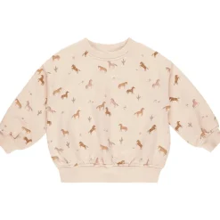 Relaxed Sweatshirt in Horses by Rylee & Cru