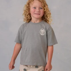 Relaxed Tee in Sunshine by Rylee & Cru