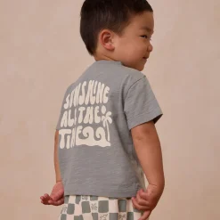 Relaxed Tee in Sunshine by Rylee & Cru