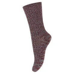 Re-Sock Cotton Ankle Socks in Grape Skin by MP Denmark