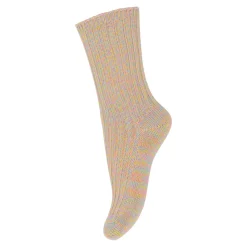 Re-Sock Cotton Ankle Socks in Super Lemon by MP Denmark