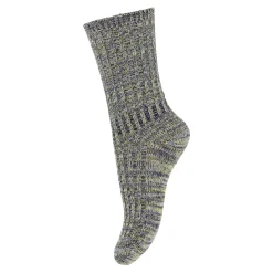 Re-Sock Cotton Ankle Socks in Thistle by MP Denmark