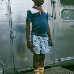 Resort Short in Marzipan Country Walk by Misha & Puff - Last Ones In Stock - 4-8 Years
